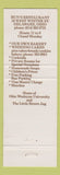 Matchbook Cover - Bun's Restaurant Delaware OH WEAR