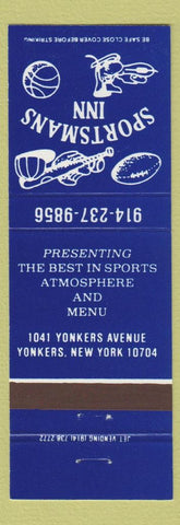 Matchbook Cover - Sportsmans Inn Yonkers NY