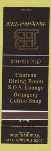 Matchbook Cover - Birchwood Inn Winnipeg MB
