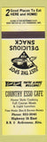 Matchbook Cover - Country Esso Cafe Ardrossan AB