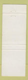 Matchbook Cover - Embassy Restaurant Glencoe ON blue