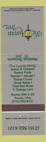 Matchbook Cover - Aurora Inn OH