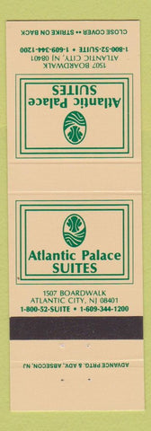 Matchbook Cover - Atlantic Palace Suites Atlantic City NJ