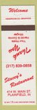 Matchbook Cover - Stacey's Restaurant Plainfield IN
