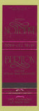 Matchbook Cover - Burton Steak Seafood Thornhill ON