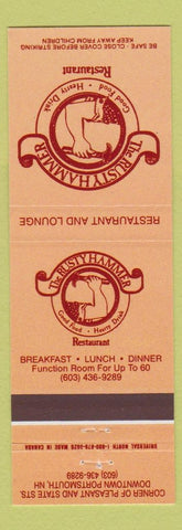 Matchbook Cover - Rusty Hammer Restaurant Portsmouth NH