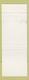Matchbook Cover - Whistler's Restaurant Toronto ON