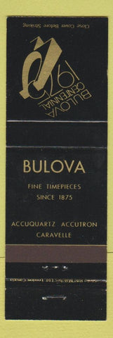 Matchbook Cover - Bulova Watches 1975