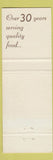 Matchbook Cover - Knotty Pine Restaurant Preston ON totem
