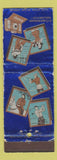 Matchbook Cover - Kresge Fashions football WEAR