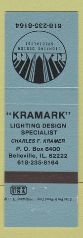 Matchbook Cover - Kramark Lighting Design Belleville IL