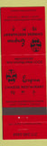 Matchbook Cover - Empress Chinese Restaurant Jacksonville FL