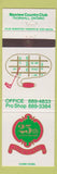 Matchbook Cover - Bayview Country Club Thornhill ON