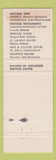 Matchbook Cover - Heritage Inn Toronto ON