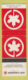 Matchbook Cover - Air Canada #7