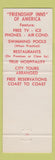 Matchbook Cover - Friendship Inn El Rancho Motel Bettendorf IA