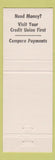 Matchbook Cover - Ventural County Credit Union CA