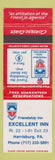 Matchbook Cover - Friendship Inn Excellent Inn Harrisburg PA