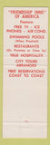 Matchbook Cover - Friendship Inn Excellent Inn Harrisburg PA