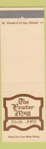 Matchbook Cover - Pewter Mug Cleveland OH