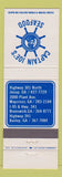 Matchbook Cover - Captain Joe's Seafood Baxley GA Waycross Jesup