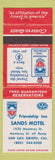 Matchbook Cover - Sands Motel San Luis Obispo CA