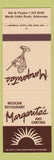 Matchbook Cover - Margarita's Mexican Restaurant North Little Rock AR