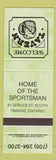 Matchbook Cover - Welcome Tavern Timmins ON