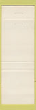 Matchbook Cover - Taj Mahal Restaurant Victoria BC Indian Food