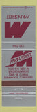 Matchbook Cover - Main Street Lakewood Colorado