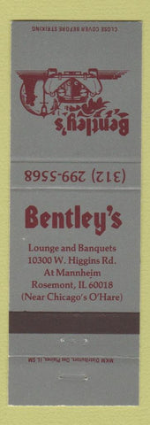 Matchbook Cover - Bentley's Rosemont IL