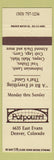 Matchbook Cover - Potpourri Denver Colorado