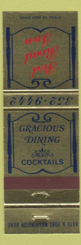Matchbook Cover - Port Road Inn