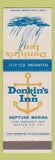 Matchbook Cover - Donkin's Inn Marina Del Rey CA