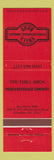 Matchbook Cover - Thill Bros Restaurant Glendale WI