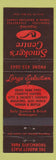 Matchbook Cover - Smoker's Centre Tobacco Cuban Cigars