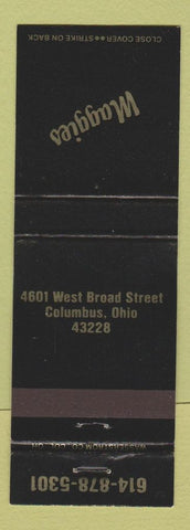 Matchbook Cover - Maggies Columbus OH
