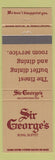 Matchbook Cover - Sir George's Royal Buffet
