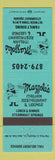 Matchbook Cover - Mazzola's Italian Restaurant Steamboat Springs Colorado