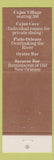 Matchbook Cover - Anderson's Cajun Wharf Oklahoma City OK