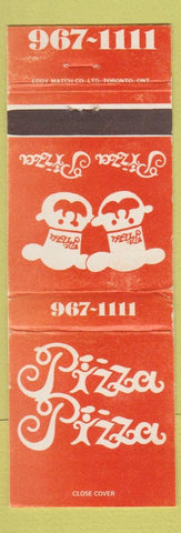 Matchbook Cover - Pizza Pizza