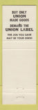 Matchbook Cover - ITU Convention San Diego CA 1973
