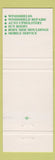 Matchbook Cover - Apple Auto Glass Canada
