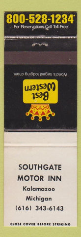 Matchbook Cover - Southgate Motor Inn Kalamazoo MI WEAR
