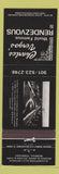 Matchbook Cover - Charles Vergos' Rendezvous Memphis TN Confederate Park #1
