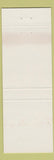 Matchbook Cover - Barracks Miles IA blue