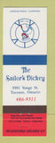 Matchbook Cover - Sailor's Dickey Toronto ON