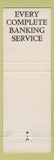 Matchbook Cover - 1st National Bank Carmi IL