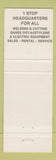 Matchbook Cover - Meco Welding Cutting Equipment Acetylene Gas Alton IL