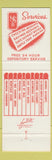 Matchbook Cover - North Shore Bank Shorewood WI 1971